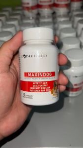 Maxindog Vitamin Hewan Penambah Nafsu Makan Anjing Lesu Malas Makan Obat Penggemuk Daya Tahan Tubuh