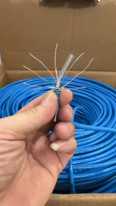 Dây mạng Cat6 chống nhiễu 1Gbps dành cho camera POE và mạng gia đình - Cuộn 100m 200m 300m bền bỉ chống oxy hóa