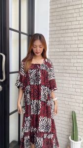 DASTER JUMBO FUJI BATIK CAP LD 120 PREMIUM BAHAN RAYON ADEM MURAH TERBARU 2025