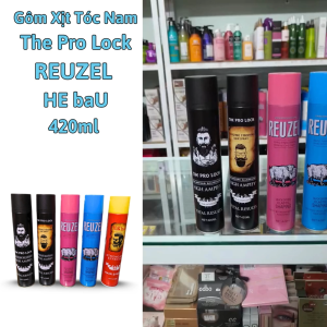 Gôm Xịt Tóc Nam 420ml giúp giữ nếp tóc lâu dài  hương thơm nam tính dễ chịu Chính hãng.