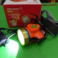 Đèn pin đội đầu Điện Quang ĐQ PFL14 R OY DL (Pin sạc Lithium, Cam – Vàng, 2.5W, ánh sáng trắng). 