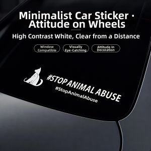 JOYCS | Protect Animals High-end Car Stickers