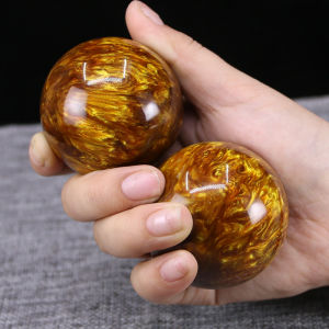 Fitness Ball Practice Palm Handle Massage Exercise Health Care Handball Jade Solid Hand Grip for the Elderly