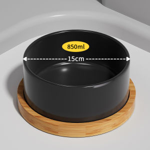 YANXIAOFU | Anti-Slip Large Diameter Pet Bowl