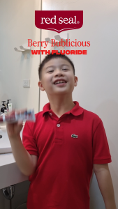 Red Seal Kids Berry Bubblicious Toothpaste 70g (with Flouride)