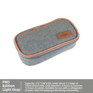 Mini Portable Work Mom Breast Milk Storage Bag Insulin Cooling Box Portable Breastfeeding Bag Oxford Cloth Thermal Cotton Ice Pack