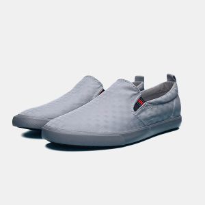 Giày lười nam - Slip on nam vải Mã - Mã A6170