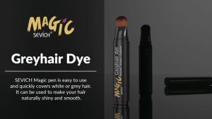 Sevich Magic Grey Hair Dye Pen Waterproof Temporary Hair Color Brush / Cat semir uban