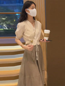Elegant French Design All-matching Youthful Petite Skirt Suit