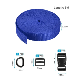 5-20M Nylon Heavy Webbing Strap Knapsack Belt Ribbon Clothing Fabric Sewing Belt Handmade DIY Sewing Accessories for Luggage