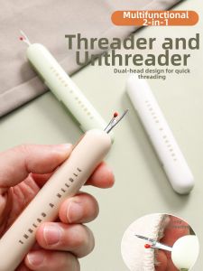 Qianbaihui | Elderly Friendly Needle Threader and Scissors Sewing Tool