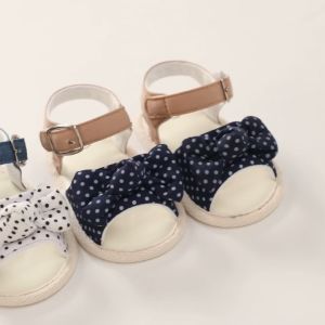 Newborn Baby Girls Summer Shoes Sandals First Generation Walking Shoes Newborn Shoes Casual Soft Cloth Sole Sandals Childrens Shoes 0-18M