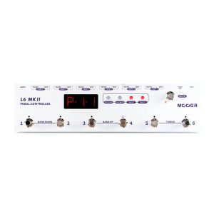 Mooer | Mooer-PCL6 MKII Pedal Controller Programmable Loopswitcher with 6 Loops L6 Acoustic Guitar Tools Electric Bass Pedal Effects