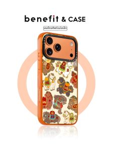 New Year Blessings Chinese Horse Painting Magnet Shield Drop-resistant Phone Case
