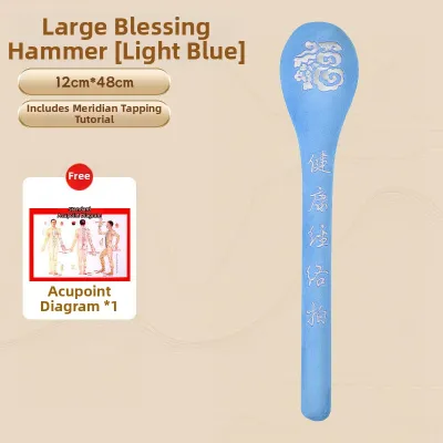 Long Handle Acupressure Massage Hammer