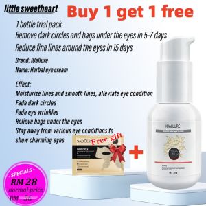 IUALLURE Eye Essence OilEye Cream for Dark Circles eye bag remover eye care Anti Aging Remove Fine Lines Fat Particles  Fade Dark Circles Fine Lines Lift Anti-Wrinkle  眼霜Firming Remove Eye Bags Men Women