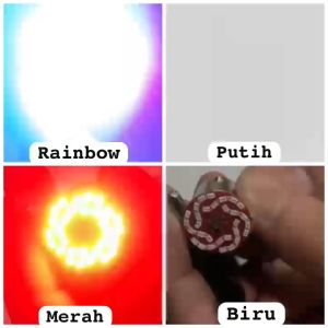 BOHLAM STOP STOPLAMP 30 MATA SPIN KEMBANG FLOWER 30 LED FLASH KEDIP UNIVERSAL SEMUA MOTOR ISTANAMOTOR55