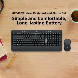Logitech | Splash-Resistant Quiet Wireless Keyboard and Mouse Set