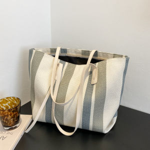 Túi Tote Canvas Cỡ Lớn Túi Đi Làm Túi Đeo Vai Đơn Cho Nữ Mùa Hè 2021 Túi Tote Canvas Cao Cấp Dung Tích Lớn Túi Mua Sắm Phong Cách Hàn Quốc
