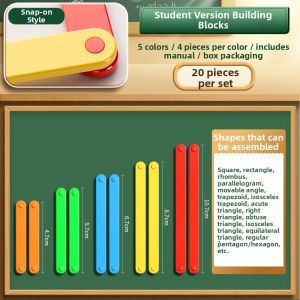 MINGZHUO | Geometric Shape Demonstration Magnetic Teaching Tool
