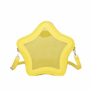 Cute Transparent Anime Crossbody Bag Star Candy