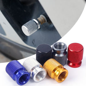Delicate Reticulated 12mm Valve Stem Cap Valve Cover Aluminum Alloy Screwed Type Gas Vehicle Motorcycle Universal