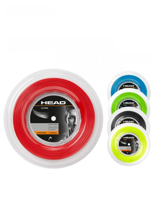 Head Head Lynx Tour/Hawk Touch Polyester Hard Wire Hexagonal Tennis ...
