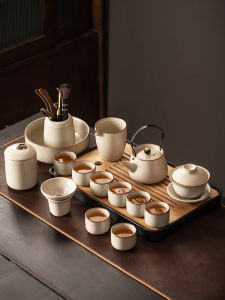 JIANGXU | Elegant Porcelain Tea Set For Home Use