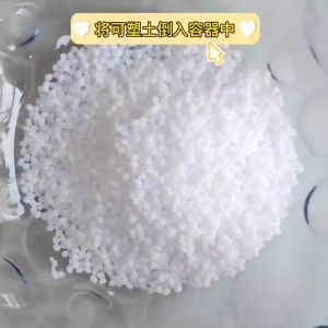 Thermoplastic Beads Melunak Saat Dipanaskan Untuk Ornamen DIY Dapat Dicat Dan Dapat Digunakan Kembali Polimorph