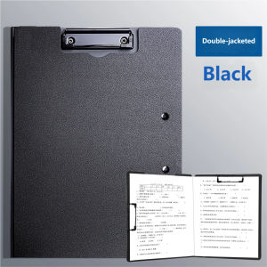 1pc A3/A4 File Folders Documents Organizer Clipboard With Cover Paper Folder For Business & School Stationery & Office Supplies