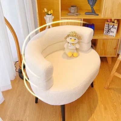 Local🇸🇬 Nordic Style Sofa Chair Single Sofa Chair Living Room Bedroom Chair Makeup chair
