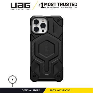 UAG Monarch Pro For Magsafe Series Case for Apple iPhone 14 Pro Max / iPhone 13 Pro Max Phone Case-Build-in Magnet Compatible with MagSafe Charging Rugged Shockproof Dropproof Premium Protective Cover | Authentic Original