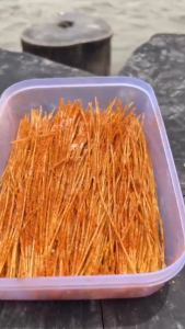 Mie Lidi-Lidian Pedas Gurih Box 500ML– Camilan Renyah Bumbu Rempah