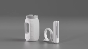 Rechargeable Bidet for Travel Sprayer 2.5L Capacity Handheld Bidet with 1.2M Hose 2 Adjustable Water Pressure Wall - Mountable & Anti - Slip Design IPX6 Waterproof Bidet Toilet for Travel Camping Postpartum Elderly Care