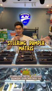 STEERING DUMPER MATRIS STABILIZER STEERING DUMPER PANJANG PENDEK 16 KLIK MATRIS STABILIZER MATRIS ORIGINAL UNIVERSAL R15 R25 NINJA GSX CBR
