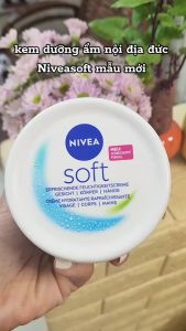 MẪU MỚI - Kem Dưỡng Ẩm Nivea Soft Đức 200ML