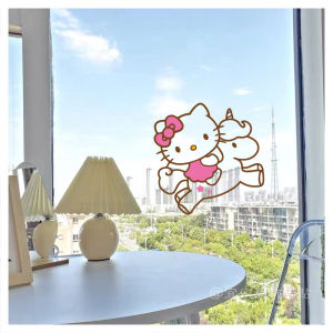 Băng Dính Trang Trí Tường Hình Khỉ Kitty Unicorns Hoạt Hình Dễ Thương Cho Phòng Trẻ Em PVC Chống Nước Trang Trí Tường Phòng Ngủ