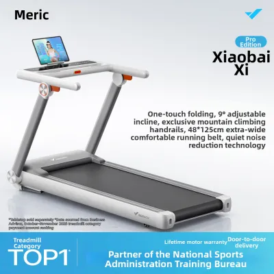 Merach | Silent Foldable Mini Treadmill for Home