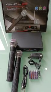 [snacknya top] Microphone Wireless  KW 99 PRO / MICROPHONE  KW 99-PRO DOUBLE MICROPHONE Baru Dan Berkualitas