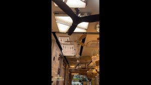 NSB B FAN + 60" DC motor Ceiling fan remote control kipas siling BL