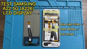 A22 5G Display For Samsung A22 5G SM-A226B A226 LCD Display with Frame Digitizer Assembly Replacement A22 5G LCD Display