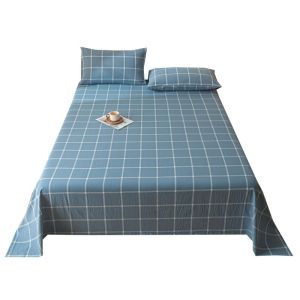 Bộ Ba Món Gối Đơn Bằng Vải Cotton Nguyên Chất Được Giặt Sạch Sẽ Cho Ký Túc Xá Sinh Viên Bạt Giường Đơn Thoải Mái Thoáng Khí