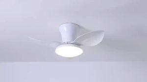 10-Year Warranty Ceiling Fan With Light Fan Light Light Invisible Fan Light AC Motor 5 Blades Ceiling Siling Cooling Fan