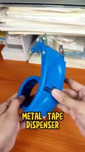 Metal Tape Dispenser Cutter Heavy Duty 2 inches Tape Cutter Clear Packaging Tape Fragile Tapes