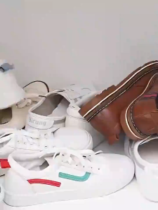 พลาสติก กล่องเก็บรองเท้า สีพาสเทล ได้หลายชั้น ชั้นวางรองเท้า สินค้าพร้อมส่ง จัดส่งทันที กล่องรองเท้า งตู้รองเท้ ฝาหน้าเปิดปิดได้ ระกอบง่าย กันฝุ่น