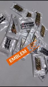 EMBLEM 2PCS CC INJECTION 110 125 150 155 160 DOUBLE LAYER TWO TONE