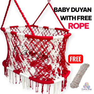 Duyan for baby SUPER PINO MASINSIN DUYAN ONLY WITH 5 METERS ROPE BABY DUYAN ONLY