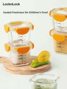 LocknLock | Portable Microwavable Freezable Glass Food Storage Container