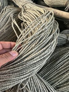 Natural Plant Handmade Grass Rope Water Hyacinth Rope Nautical Knotting Material for DIY Crafts And Home Sewing Projects