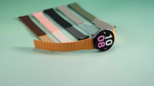 Magnetic Strap for Samsung Galaxy Watch 7 6 5 4 40 44mm 6 Classic 43 47mm No Gaps Silicone Sports Bracelet for Galaxy 5 Pro 45mm